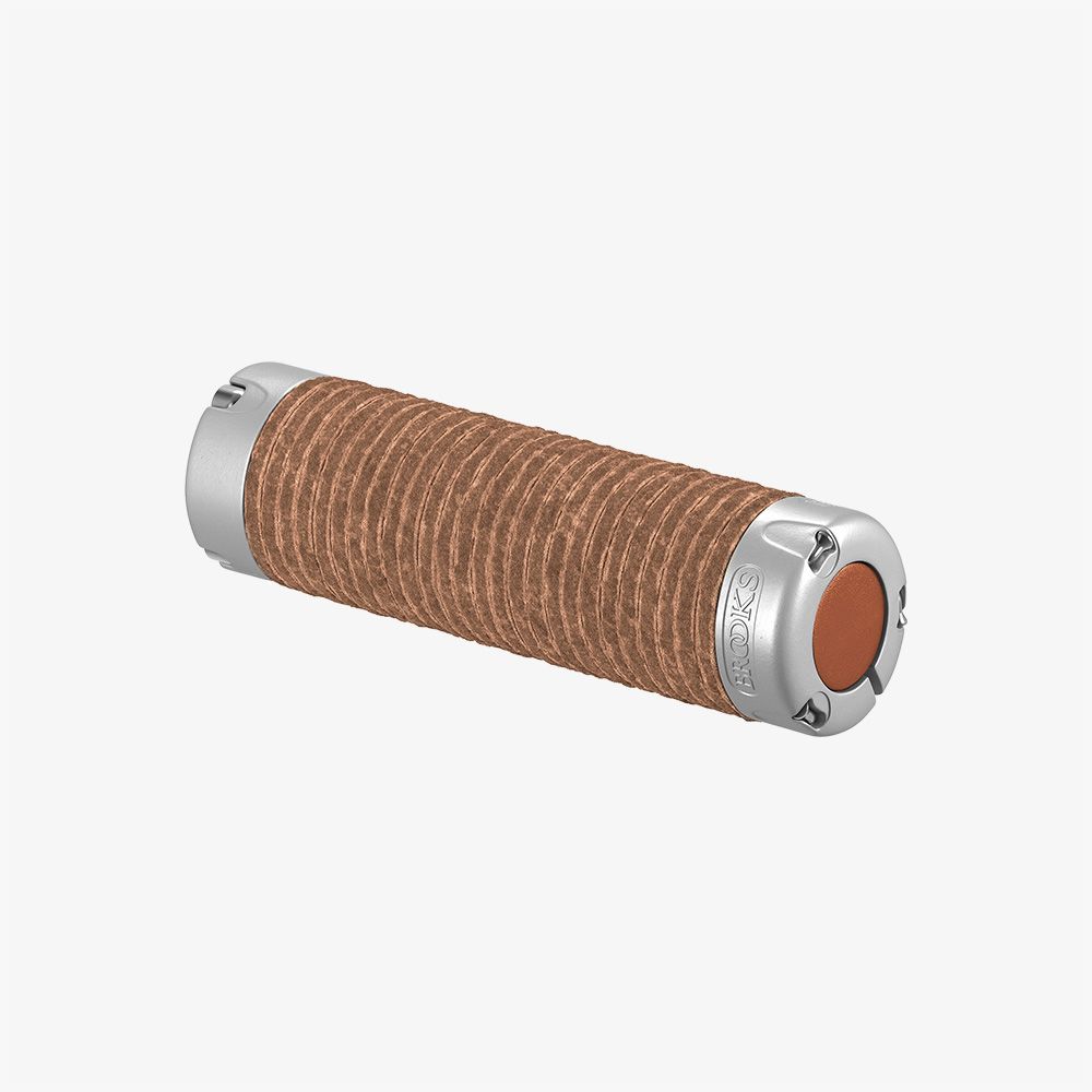 Brooks Plump Leather Grips Honey