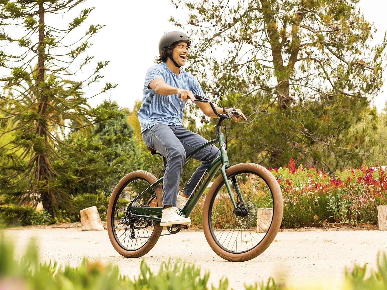 Men's E-bike Electra Townie GO! 7D EQ Step Over Matte Black