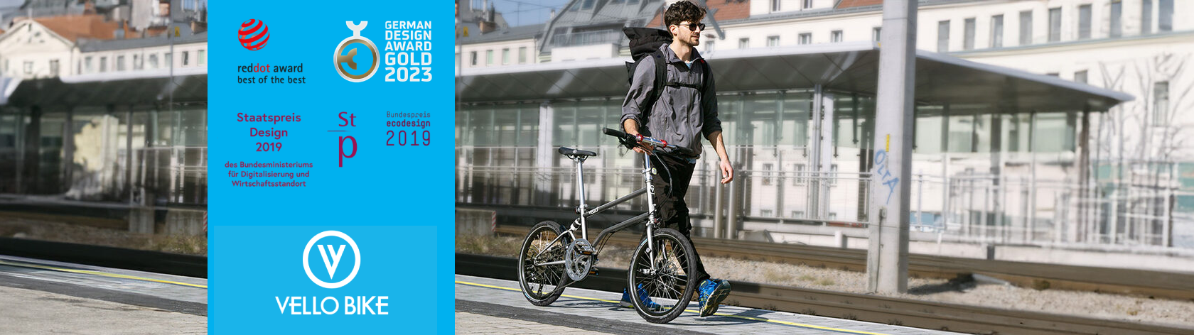Folding Bike Vello Rocky Anthracite