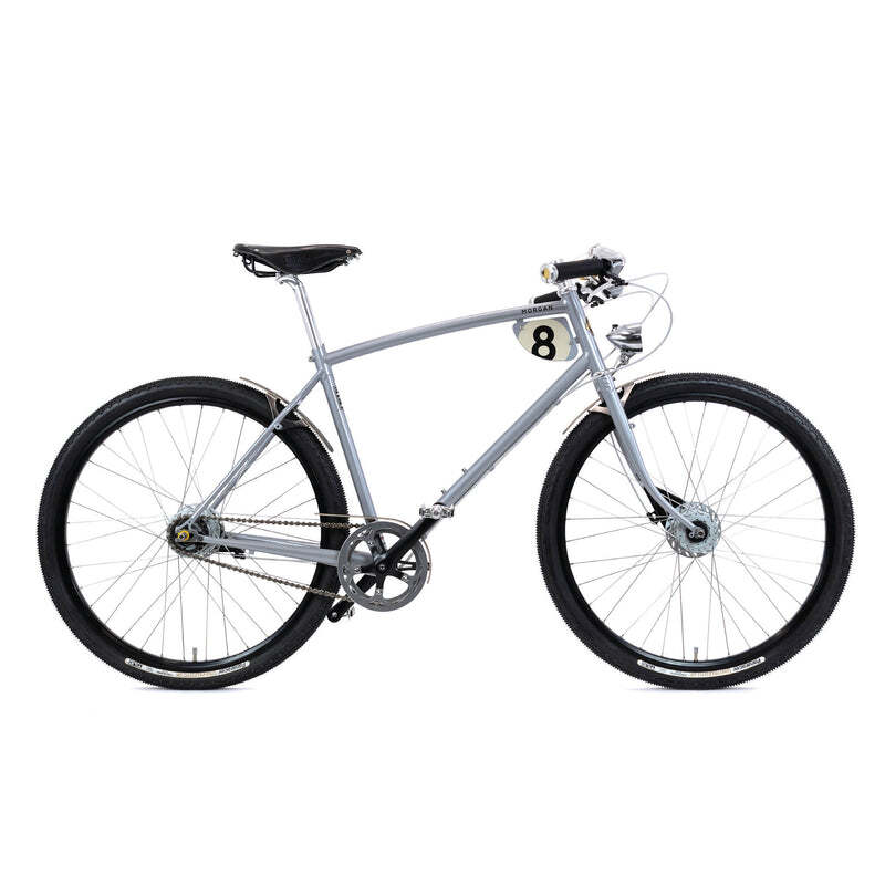 Men's Bike Pashley Morgan 8 Pearl Grey (Size S)