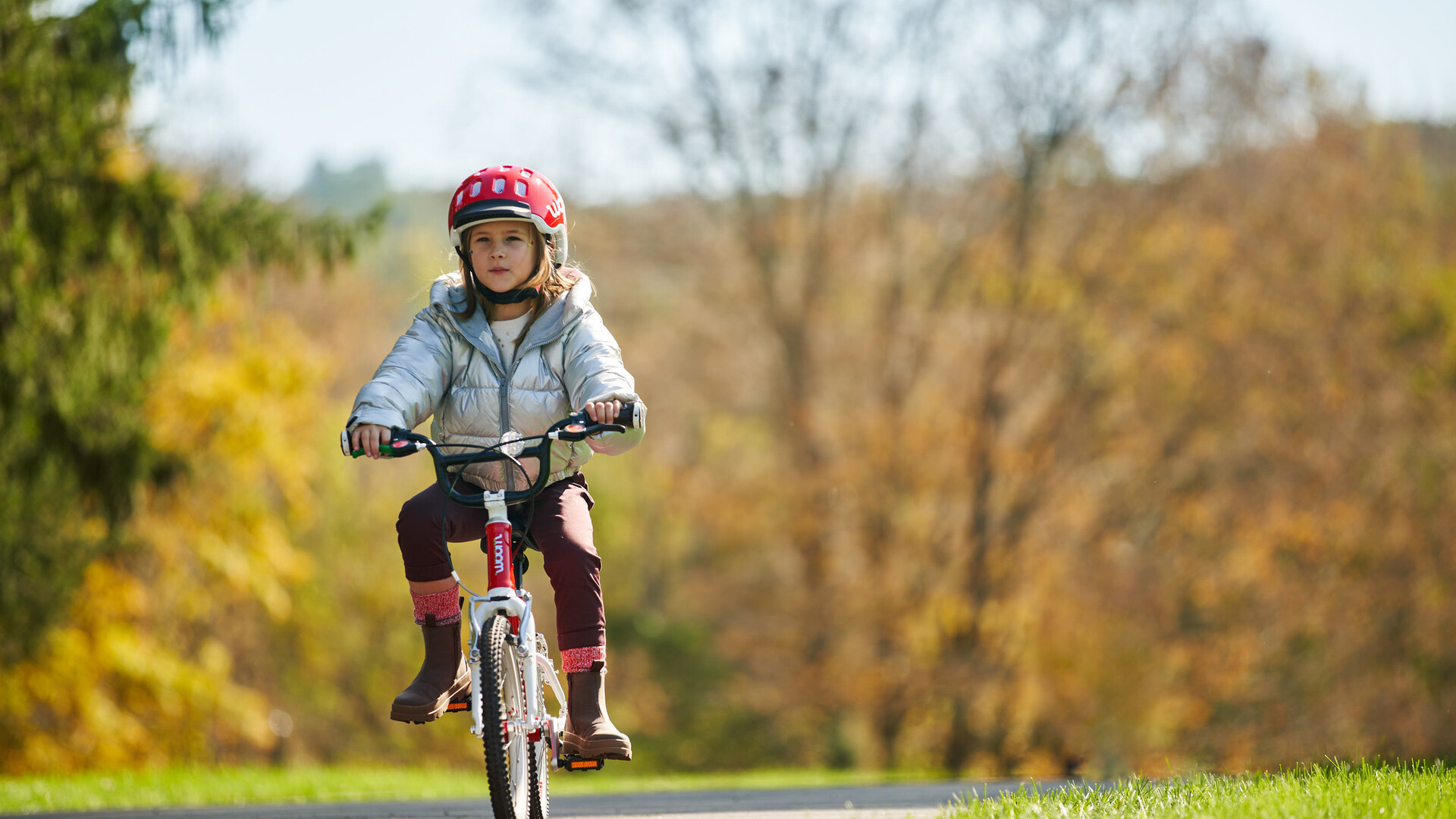 Kids' Bike Woom original 3 flame orange 16