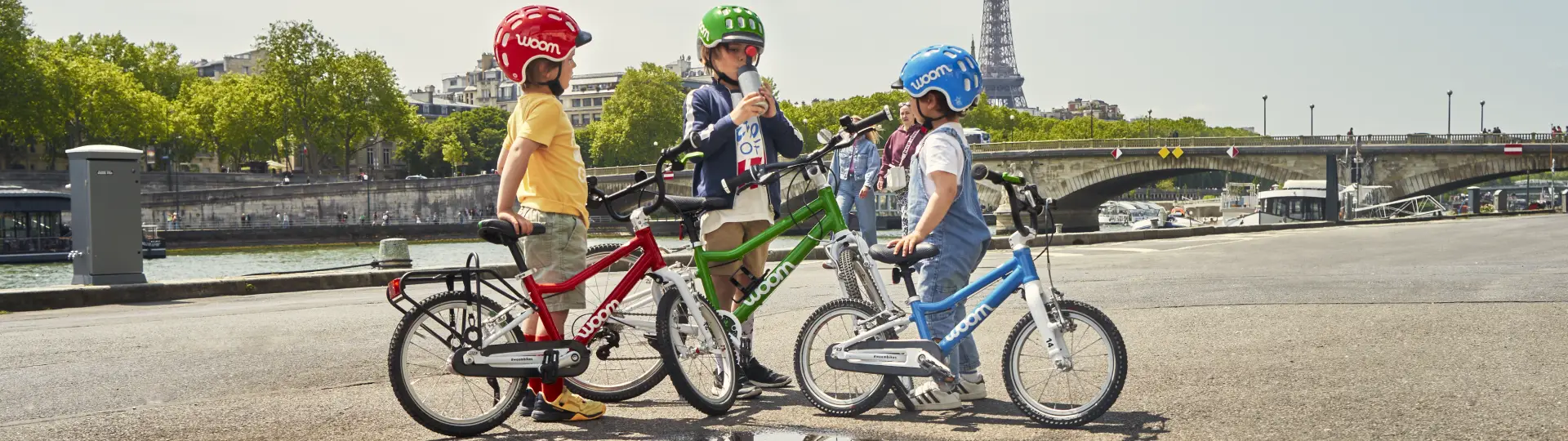 Kids' Bike Woom original 3 AUTOMAGIC flame orange 16