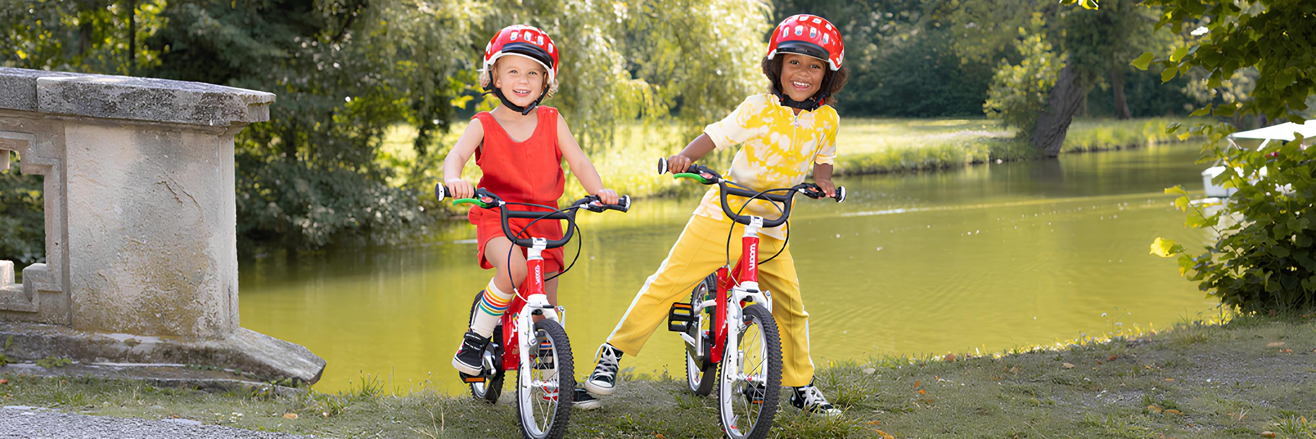 Kids' Bike Woom original 3 AUTOMAGIC flame orange 16