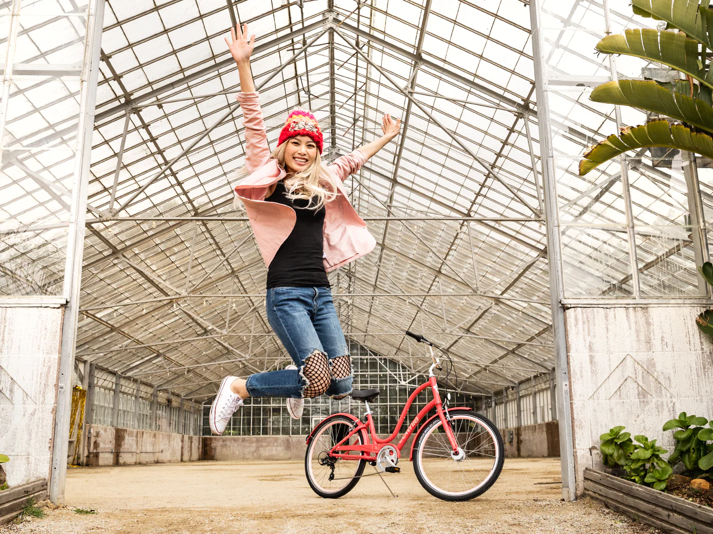 Teenagers' Bike Electra Townie Original 7D EQ Step Thru Curry 24
