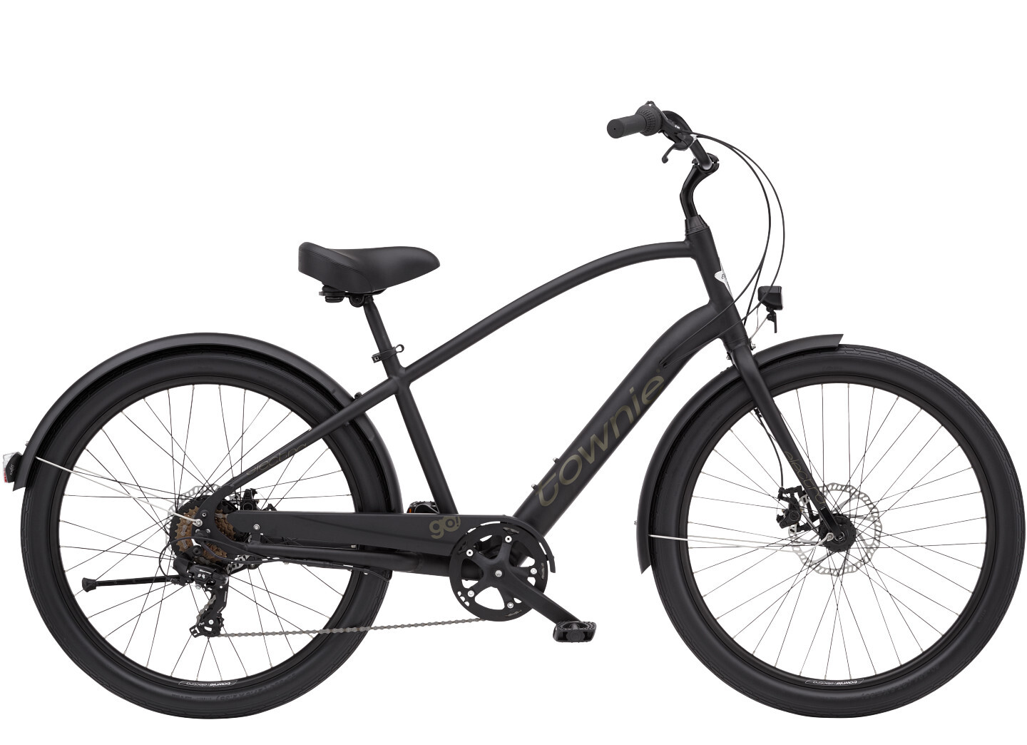 Men's Bike Electra Townie 7D EQ Step Over Black