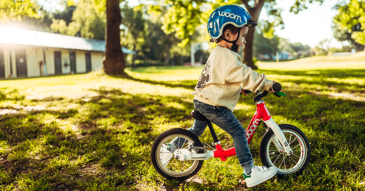 Kids' Bike Woom original 1 lizard lime 12”
