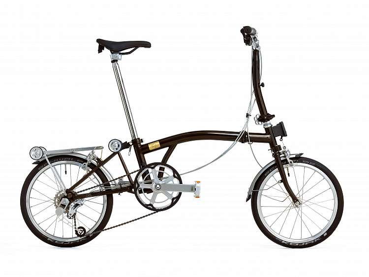 Складной велосипед Bike's Urban black gold