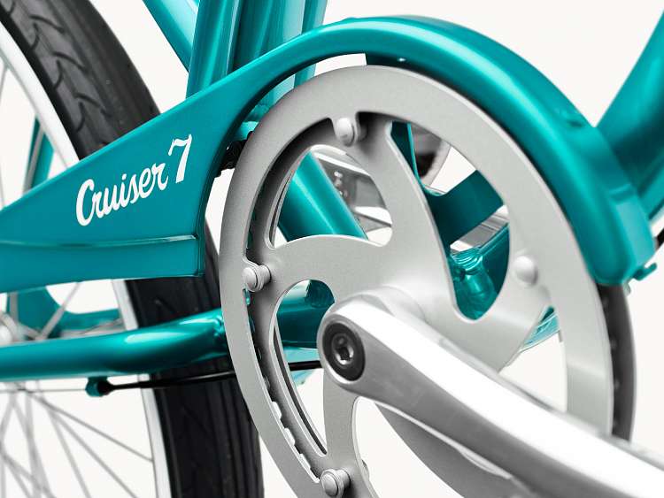 Велосипед Electra Cruiser Lux 7D Step Thru Green Metallic