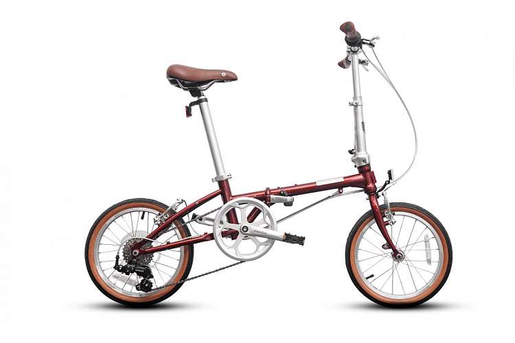 Складной велосипед Dahon Boardwalk D7 16'' Dark red