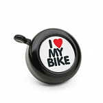 Велосипедный звонок Electra Vintage Bell I Love My Bike Black