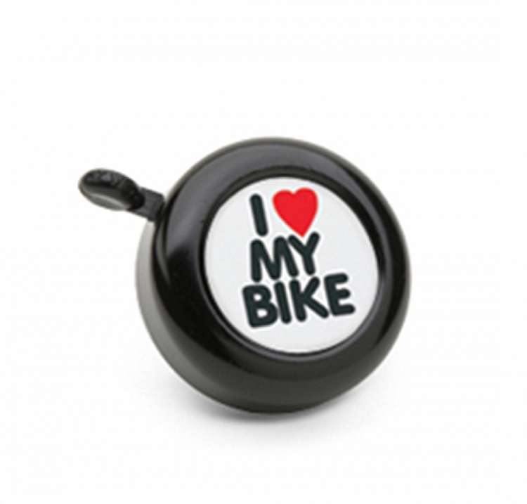 Велосипедный звонок Electra Vintage Bell I Love My Bike Black
