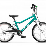 Детский велосипед Woom go 3 AUTOMAGIC metallic turquoise/petrol 16