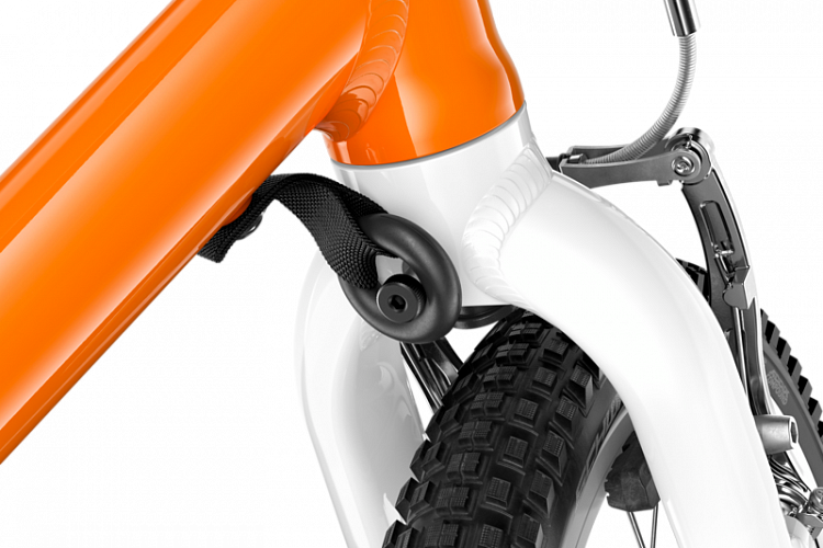 Детский велосипед Woom original 3 G flame orange 16