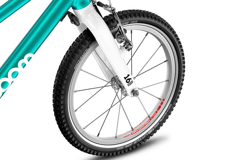 Детский велосипед Woom go 3 AUTOMAGIC metallic turquoise/petrol 16