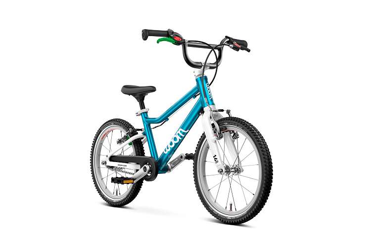 Детский велосипед Woom go 3 AUTOMAGIC metallic blue 16