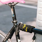 Велосипедный замок Ulac Supreme Steel Chain Lock Black