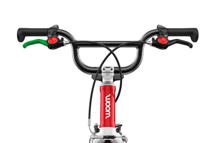 Детский велосипед Woom go 3 AUTOMAGIC red 16