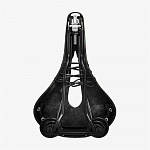Седло для велосипеда Brooks Flyer Carved Leather Saddle Black