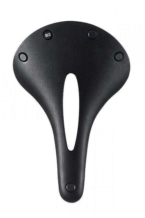 Седло для велосипеда Brooks C19 Carved Cambium Saddle Black