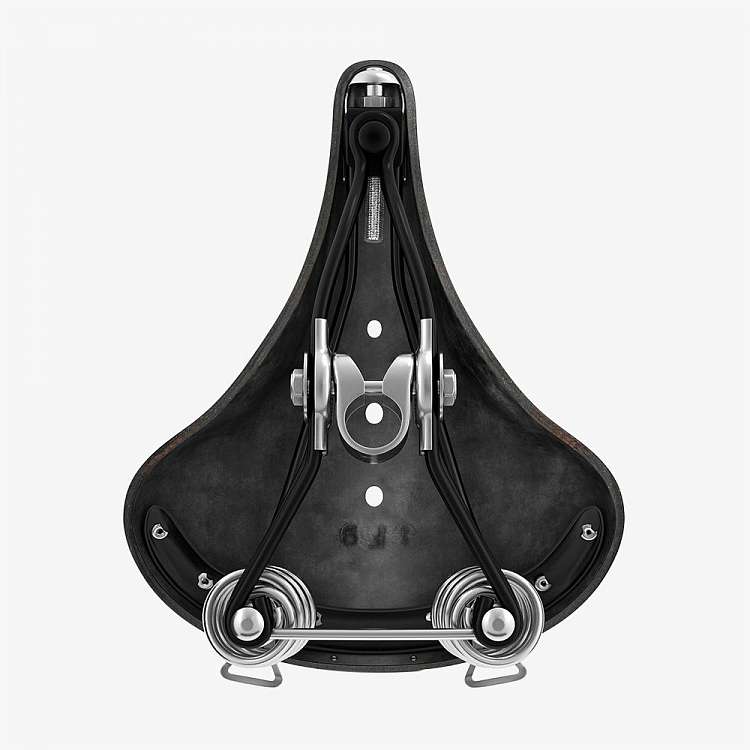 Седло для велосипеда Brooks B66 Leather Saddle Black