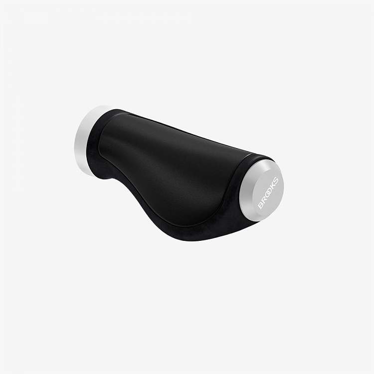 Грипсы Brooks Ergonomic Leather Grips 130/100 Black