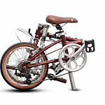 Складной велосипед Dahon Boardwalk D7 16'' Dark red