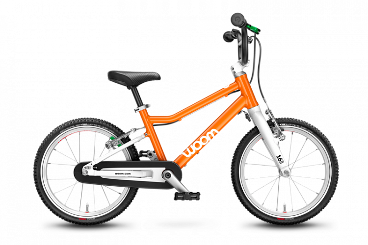 Детский велосипед Woom original 3 G flame orange 16