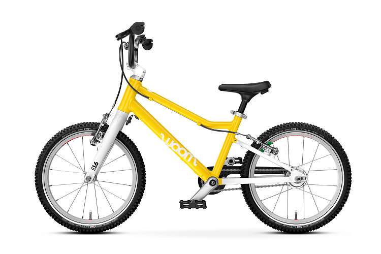 Детский велосипед Woom go 3 AUTOMAGIC vibrant yellow 16