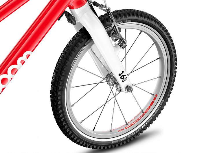 Детский велосипед Woom go 3 AUTOMAGIC red 16