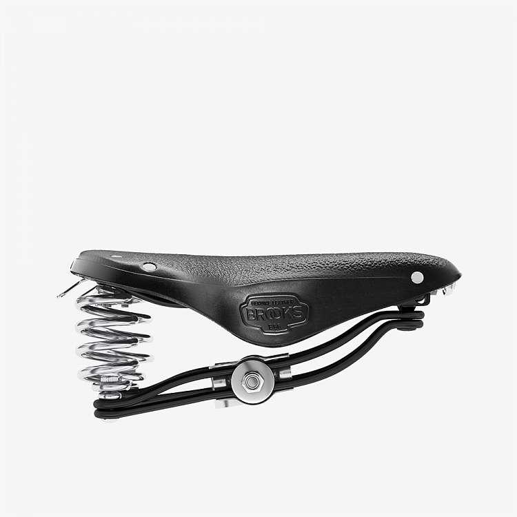 Седло для велосипеда Brooks B66 Leather Saddle Black