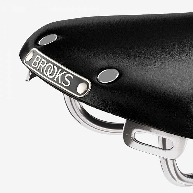 Седло для велосипеда Brooks B15 Swallow Leather Saddle Black