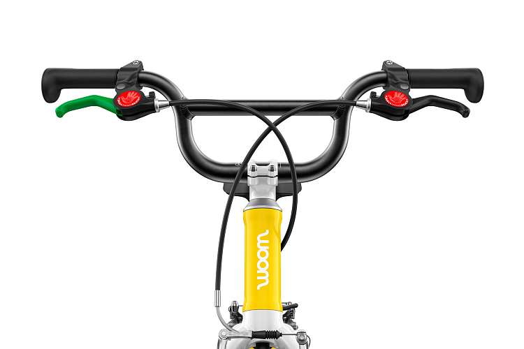 Детский велосипед Woom go 3 AUTOMAGIC vibrant yellow 16
