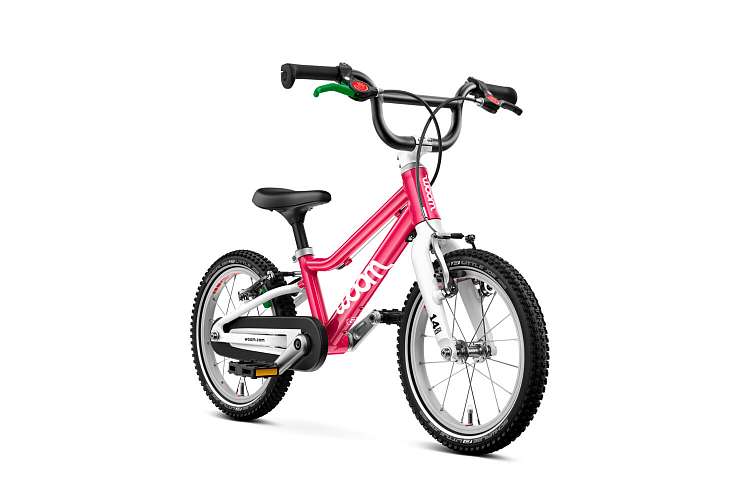 Детский велосипед Woom go 2 hot pink 14”