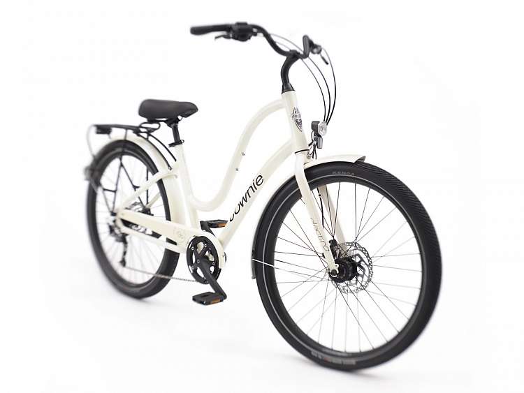 Велосипед Townie Path 9D EQ Step Thru Pearlized White