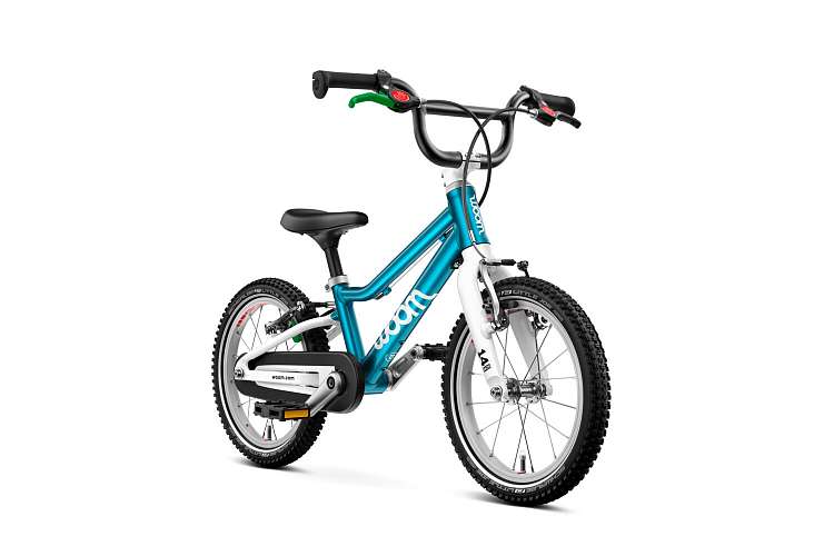Детский велосипед Woom go 2 metallic blue 14”