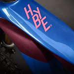 Электровелосипед Haibike Hybe 11 i750Wh Sram, GX Eagle AXS, 12g, blue/magenta/pink-gloss (L)