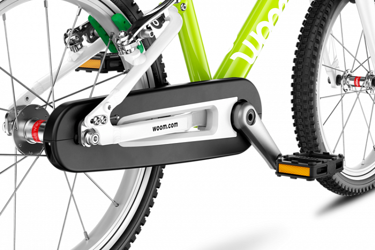 Детский велосипед Woom original 2 G lizard lime 14”