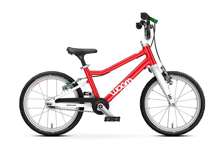 Детский велосипед Woom go 3 AUTOMAGIC red 16