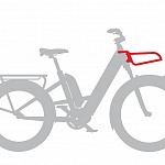 Багажник для велосипеда Benno Utility Front Tray Red