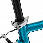 Детский велосипед Woom go 3 AUTOMAGIC metallic blue 16