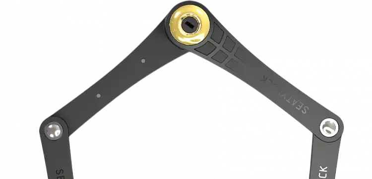 Велосипедный замок Seatylock Foldylock Forever 90 Red
