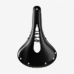 Седло для велосипеда Brooks Flyer Carved Leather Saddle Black
