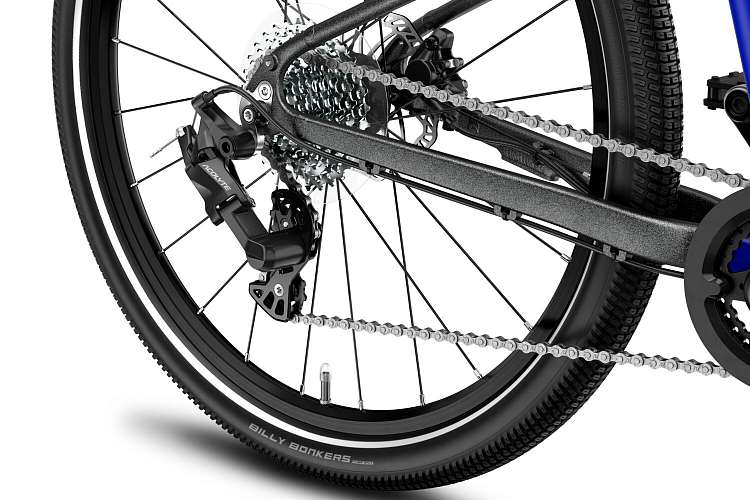 Детский велосипед Woom explore 6 magnetic blue 26”