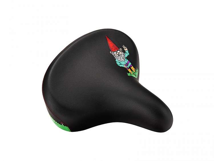 Седло для велосипеда Electra Gnome Saddle w/Elastomers Black