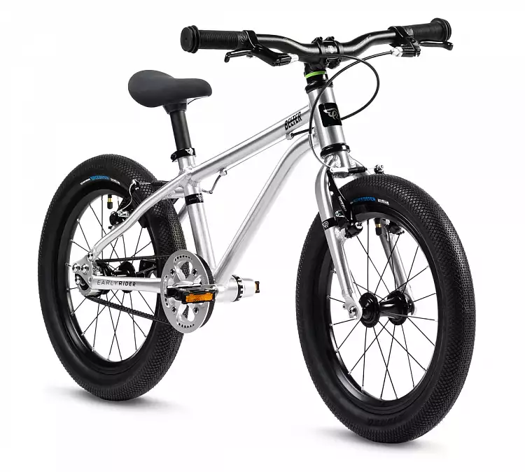 Детский велосипед Early Rider Belter Brushed Aluminium 16