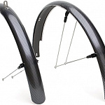 Крылья для велосипеда Electra Townie Original Plastic Fender Set Carbon Fiber Print 26''