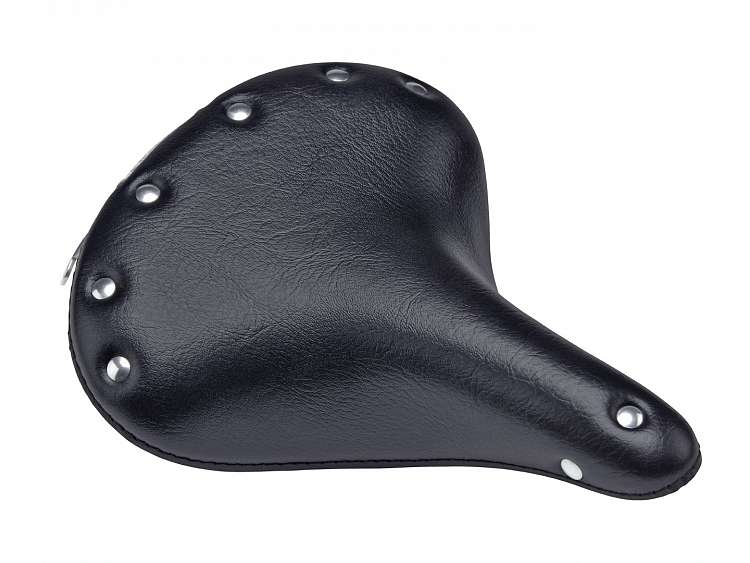 Седло для велосипеда Electra Classic Faux Leather Saddle Black
