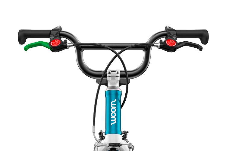 Детский велосипед Woom go 3 AUTOMAGIC metallic blue 16