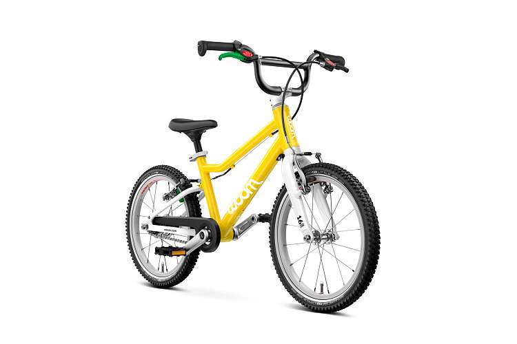 Детский велосипед Woom go 3 AUTOMAGIC vibrant yellow 16