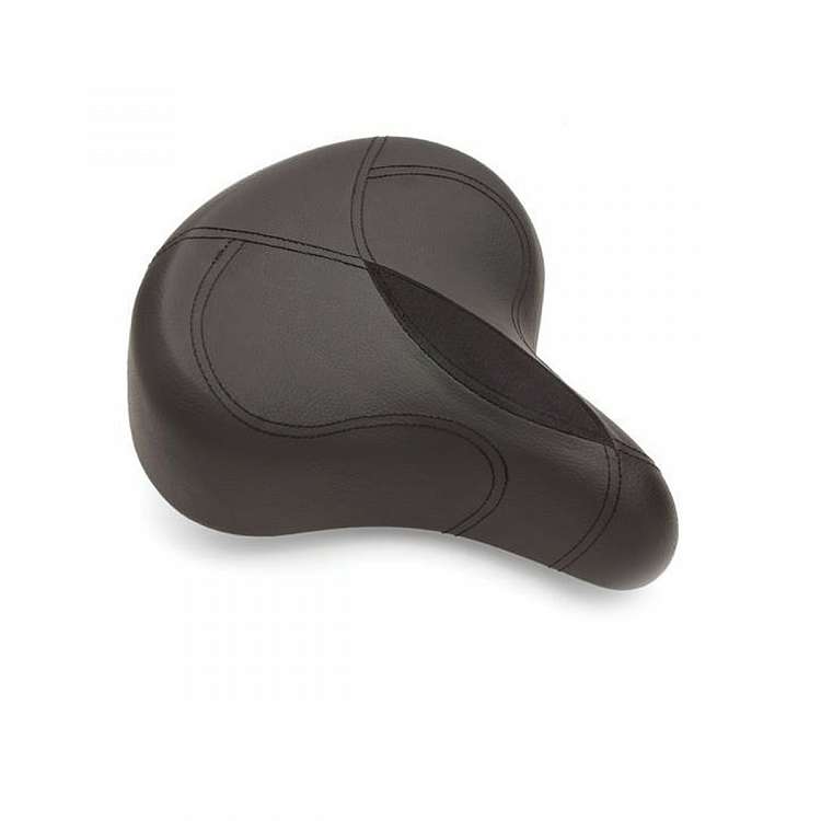 Седло для велосипеда Electra Ergo Saddle w/Elastomers Black